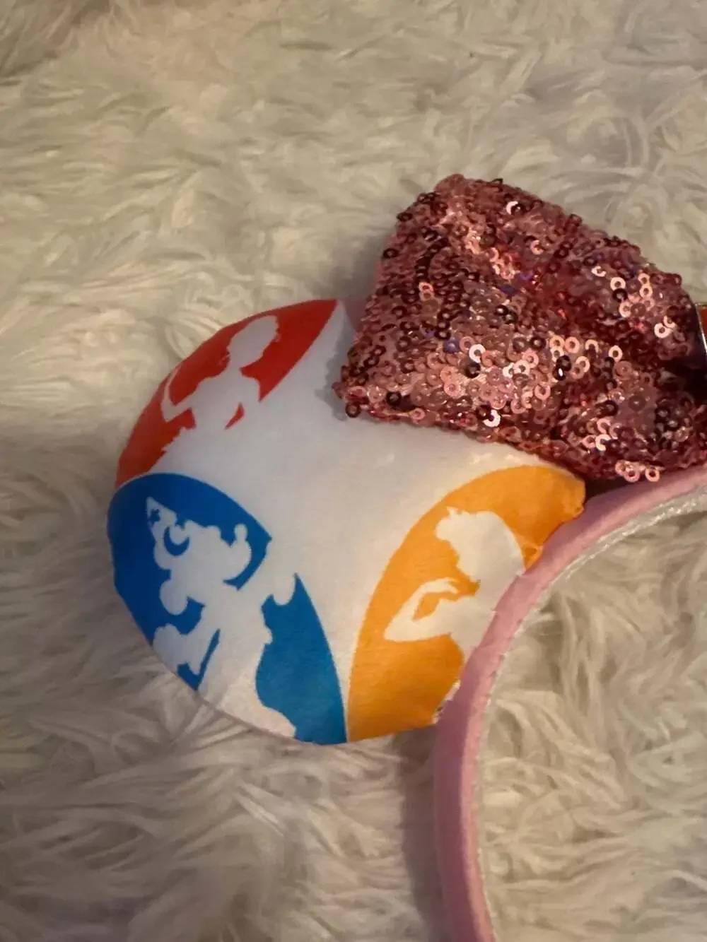 Disney Vacation Club The Villas at Disneyland Hotel Minnie Mouse‎ Ear Headband